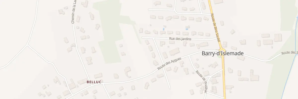 Plan du 24B Rue des Jardins à Barry-d’Islemade