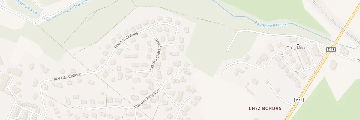 Plan du 7 Imp des Erables à Condat-sur-Vienne
