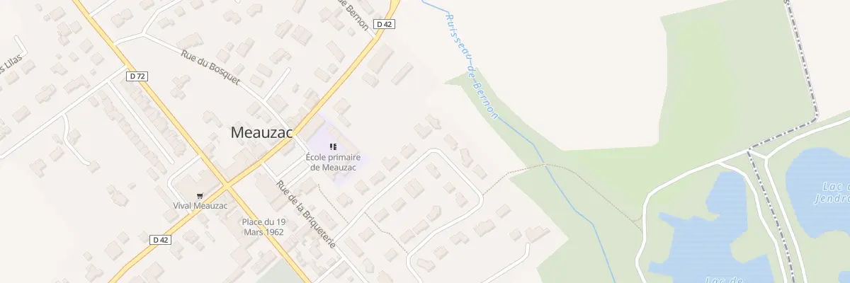 Plan du 11 Rue domaine du Lac à Meauzac