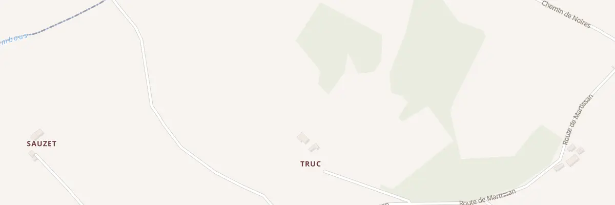 Plan du 5287 Truc à Cazes-Mondenard
