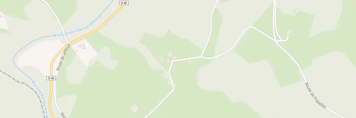 Plan du 5769F Martinet aux Arques