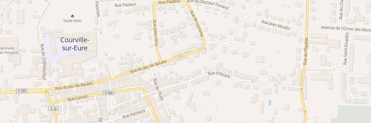 Plan du 18B Rue du Jeu de Boules à Courville-sur-Eure