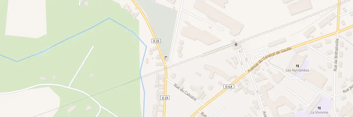 Plan du 2 Rue des Tilleuls à Illiers-Combray
