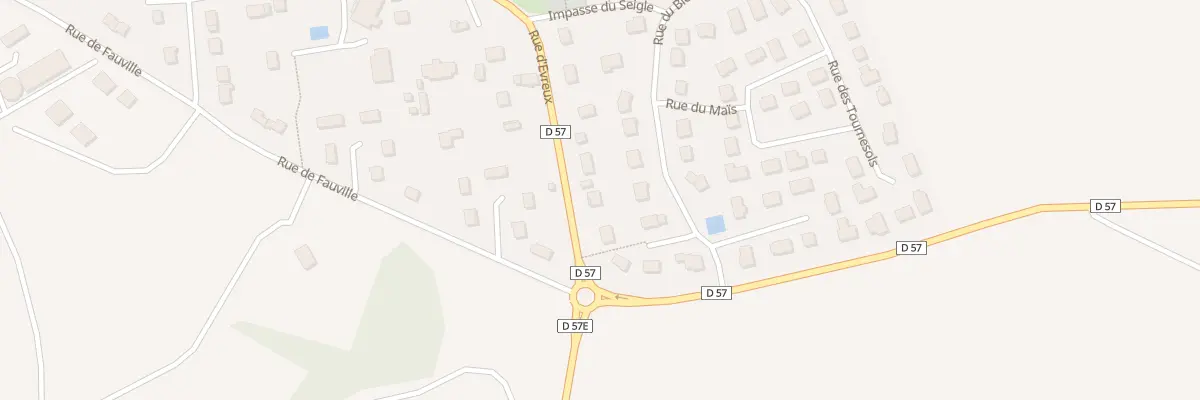 Plan du 9 Rue d’Evreux à Gauciel