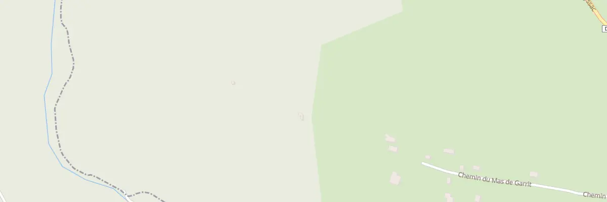 Plan du 922 Che du Mas de Garrit à Cézac