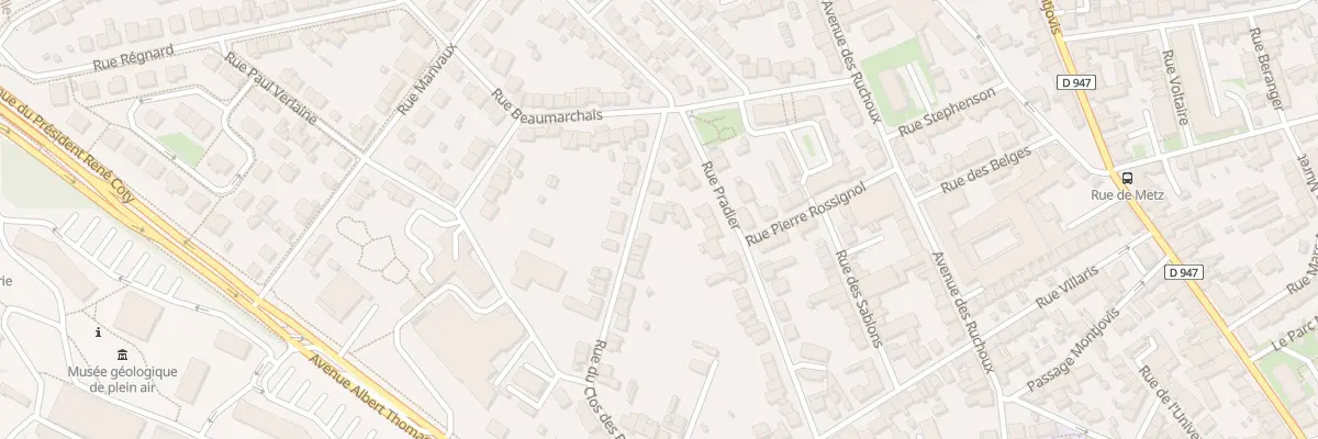 Plan du 48 Rue du Clos les Brunes à Limoges