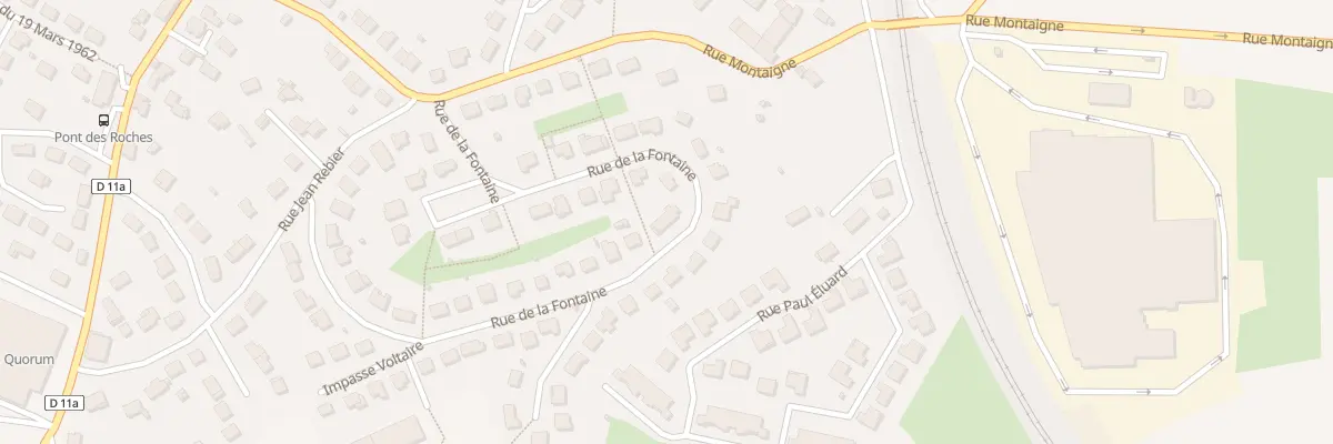 Plan du 30 Rue la Fontaine à Condat-sur-Vienne