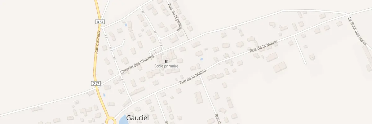Plan du 15 Rue de la Mairie à Gauciel