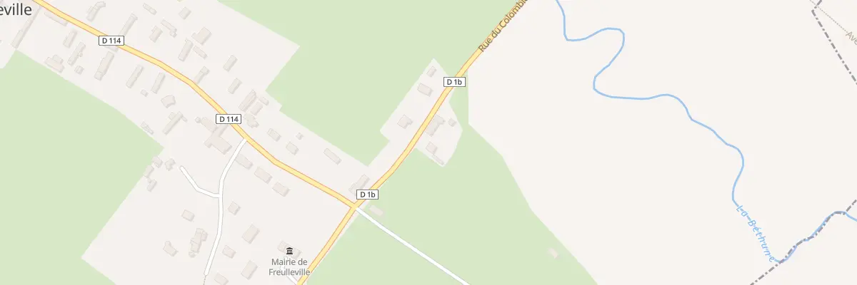 Plan du 5038 Le Bourg à Freulleville
