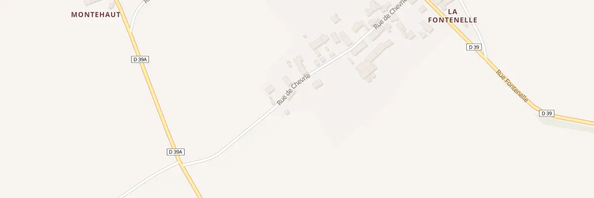 Plan du 9 Rue Chevrie à Champigny-en-Beauce