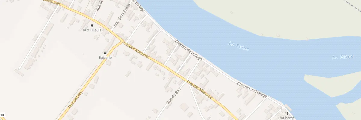 Plan du 1 Rue de Guyenne à Poses