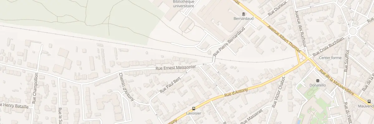 Plan du 6 Rue Meissonier à Limoges