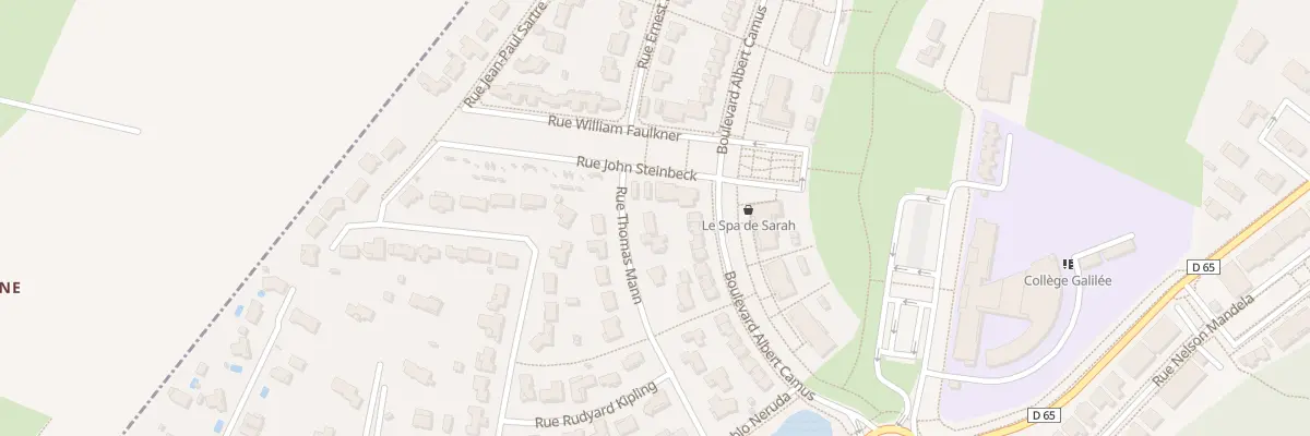 Plan du 16 Rue Thomas Mann à La Salvetat-Saint-Gilles