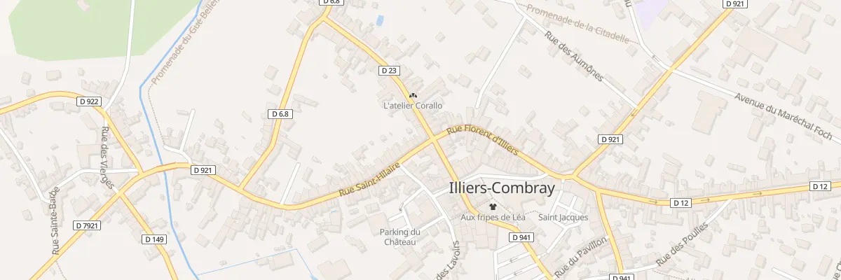 Plan du 2 Rue Saint-hilaire à Illiers-Combray