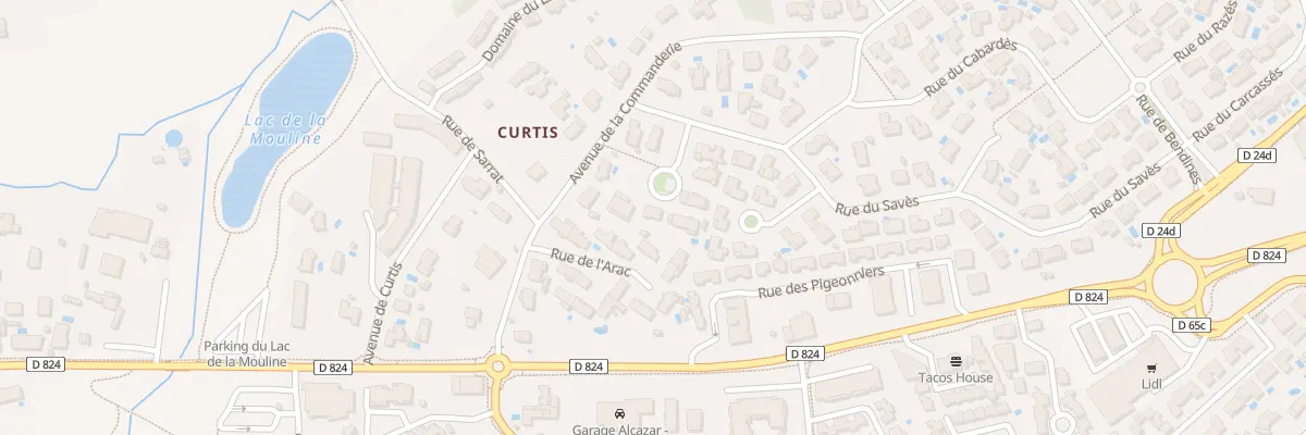 Plan du 9 Pl de la Commanderie à Léguevin