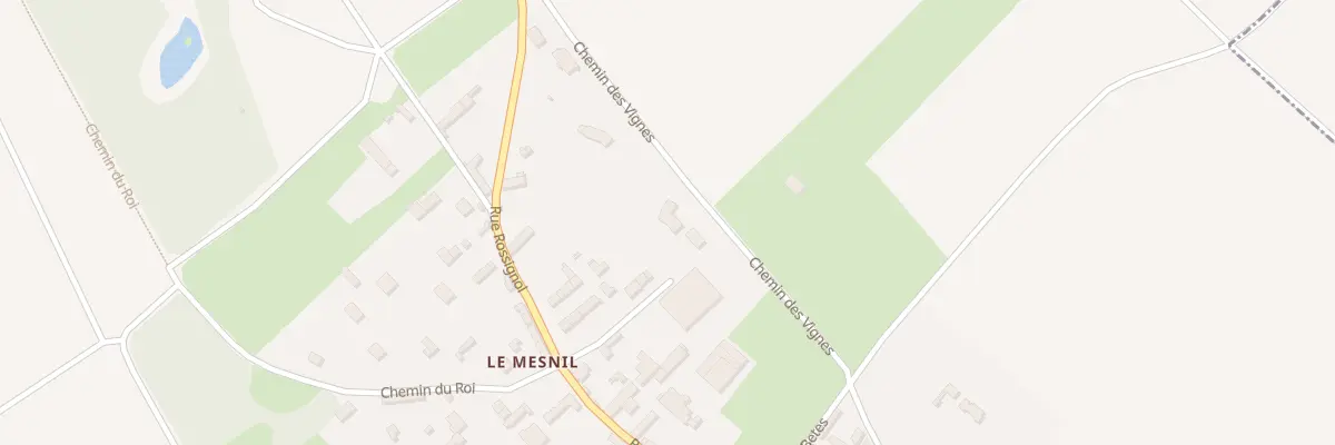 Plan du 14 Che des Vignes à Andé