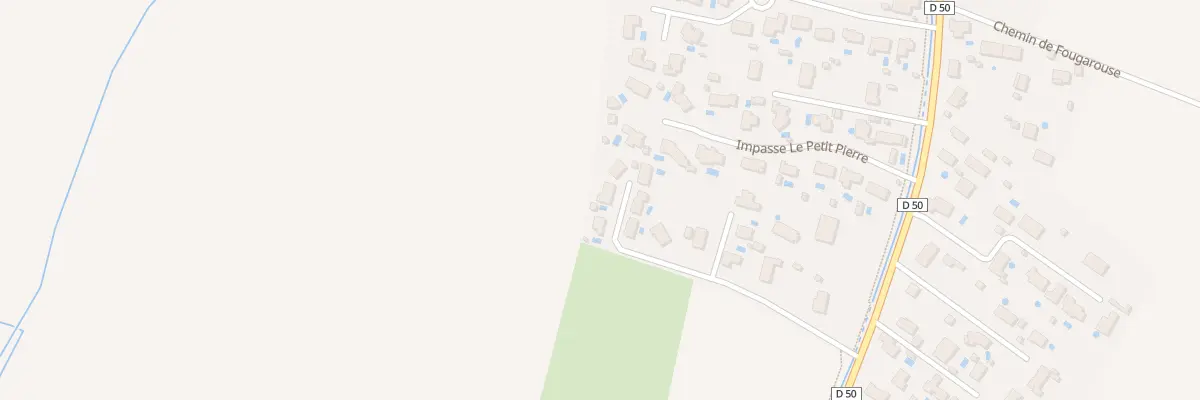 Plan du 463E Rte de la Fougarouse à Lamasquère
