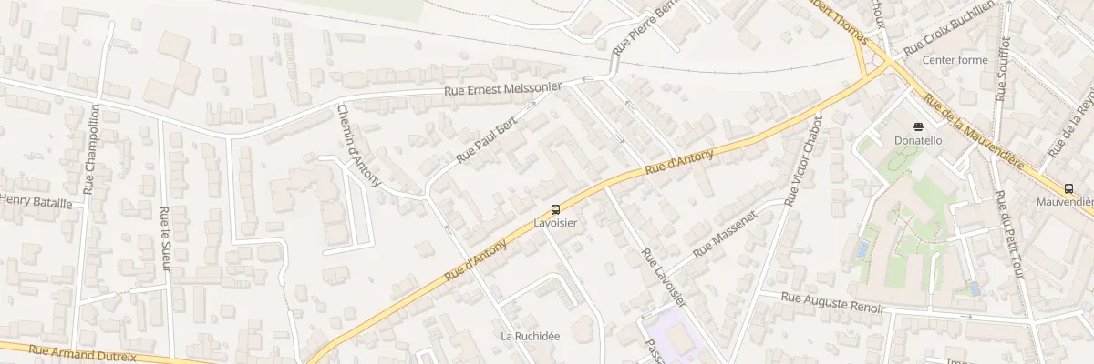 Plan du 44 Rue d’Antony à Limoges