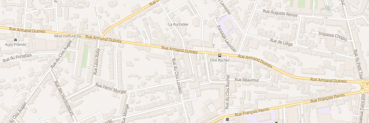 Plan du 77B Rue Armand Dutreix à Limoges