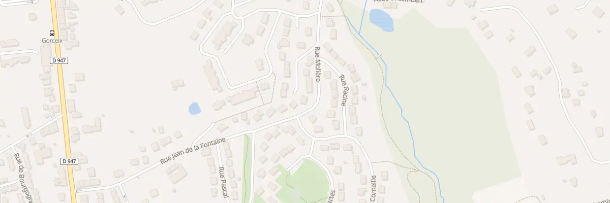 Plan du 29 Rue Molière à Couzeix