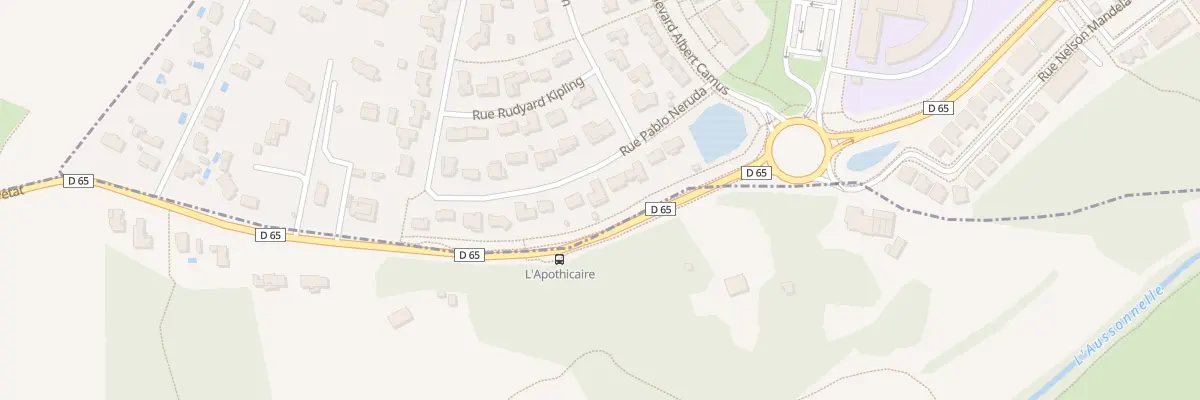Plan du 9 Rue Pablo Néruda à La Salvetat-Saint-Gilles