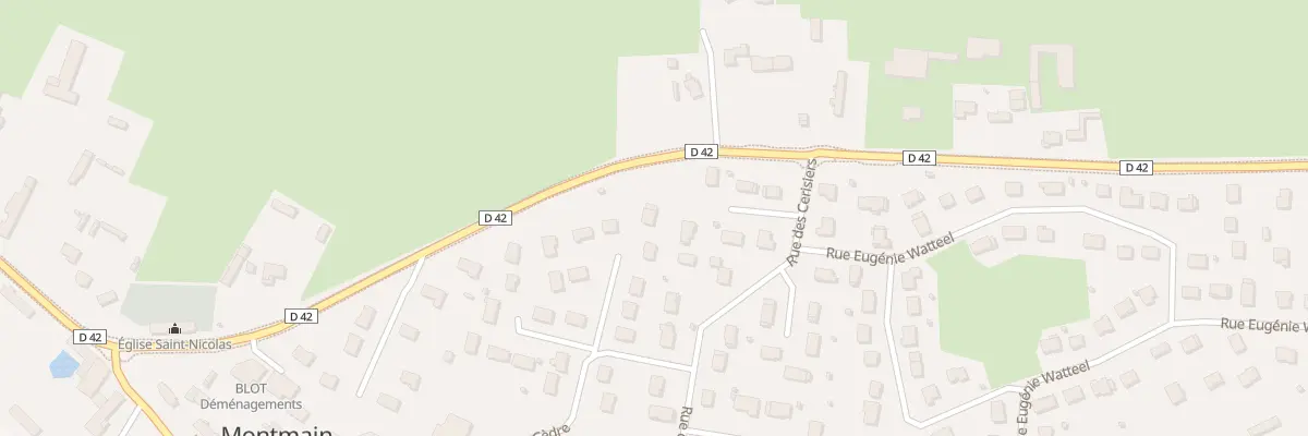 Plan du 18 Imp des Pommiers à Montmain