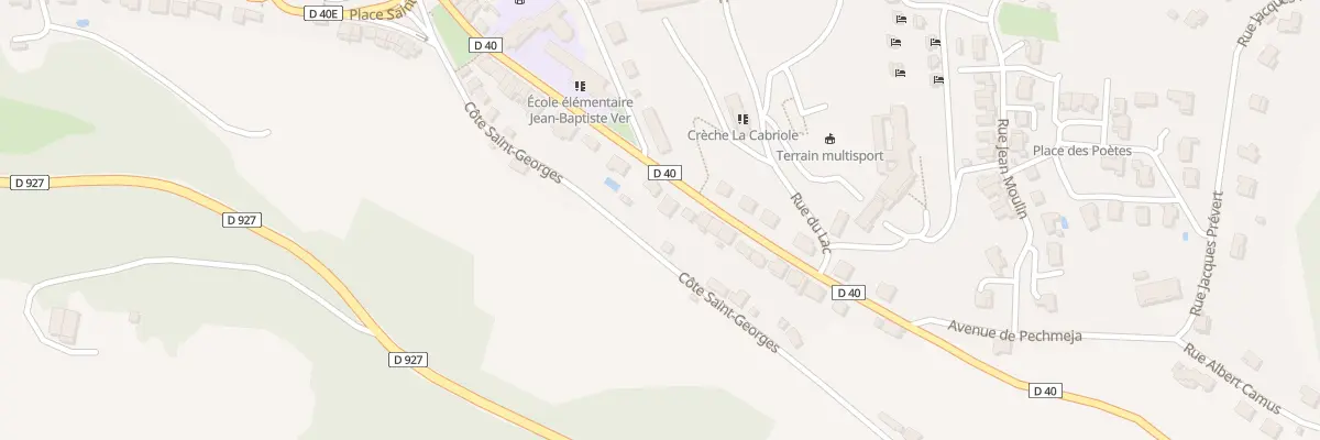 Plan du 25 Av de St-Maurice à Lafrançaise