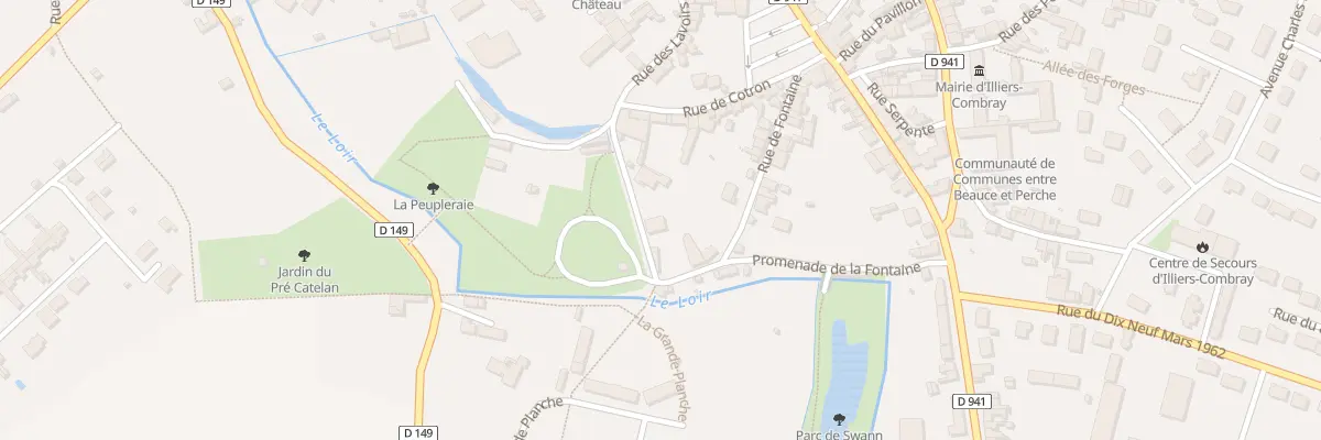 Plan du 5 Rue Rebours Panny à Illiers-Combray
