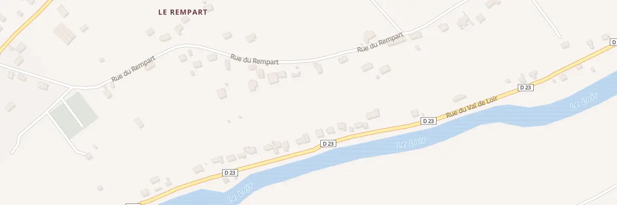 Plan du 97 Rue du Val de Loir à Cloyes-les-Trois-Rivières