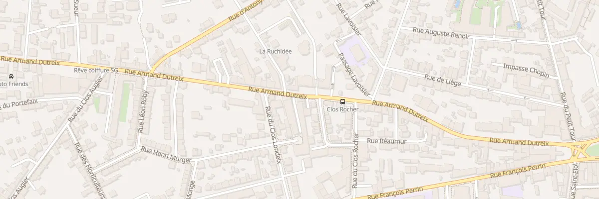 Plan du 77 Rue Armand Dutreix à Limoges