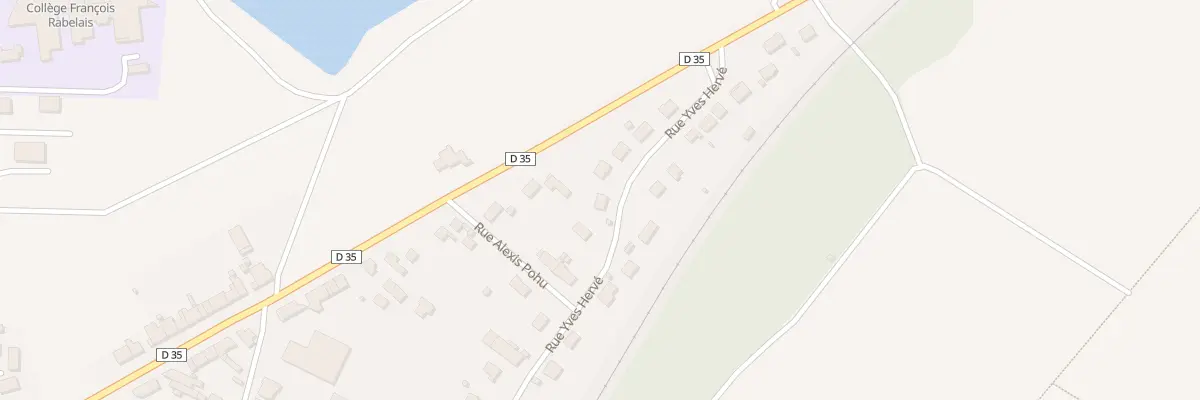 Plan du 65 Rue Yves Hervé à Cloyes-les-Trois-Rivières