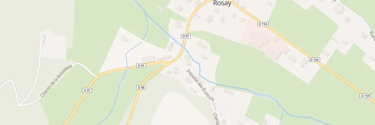 Plan du 5101 Le Bourg à Rosay