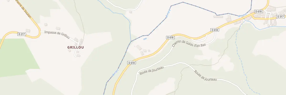 Plan du 66 Moulin d’Icart à Aleu