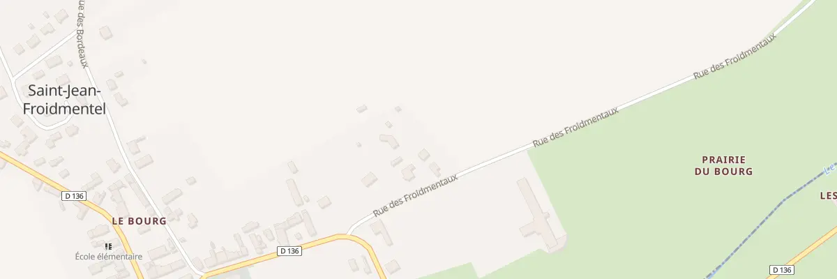 Plan du 30B Rue des Froidmentaux à Romilly