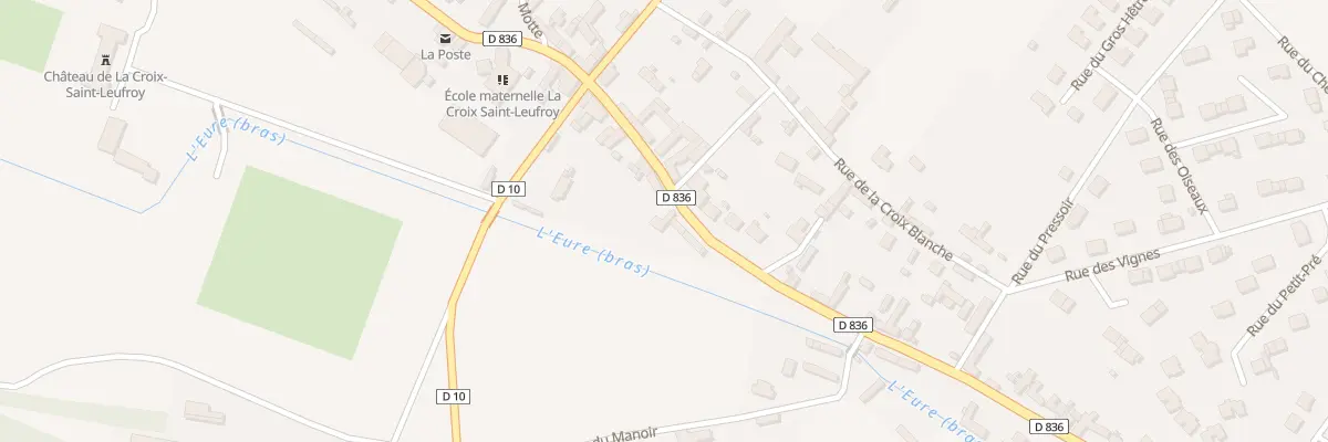 Plan du 14 Rue de Pacy - Croix St Leufroy à Clef Vallée d’Eure