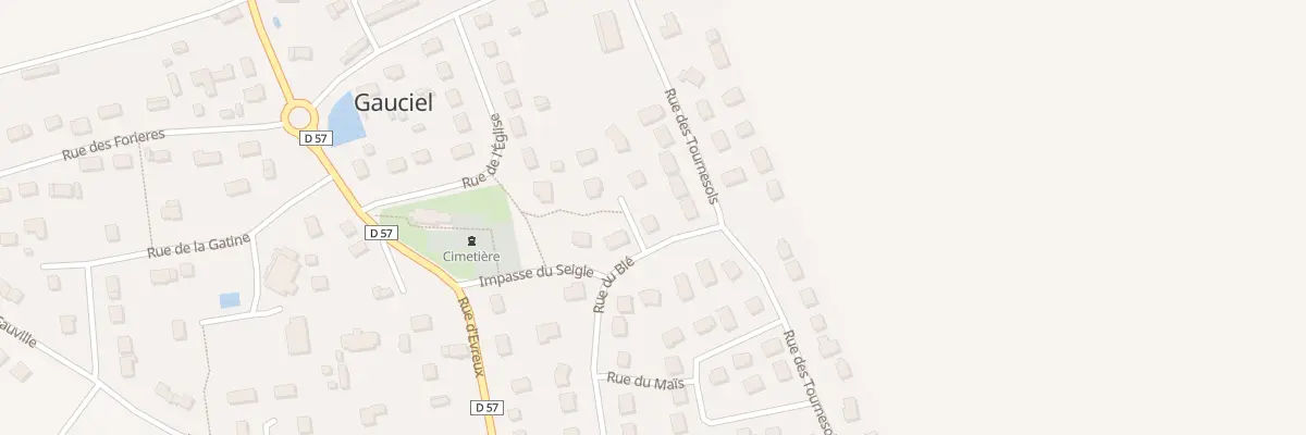 Plan du 15 Rue du Blé à Gauciel