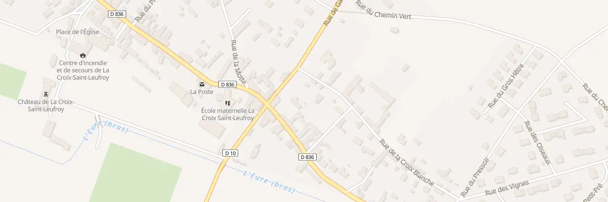 Plan du 3 Rue de Pacy - Croix St Leufroy à Clef Vallée d’Eure