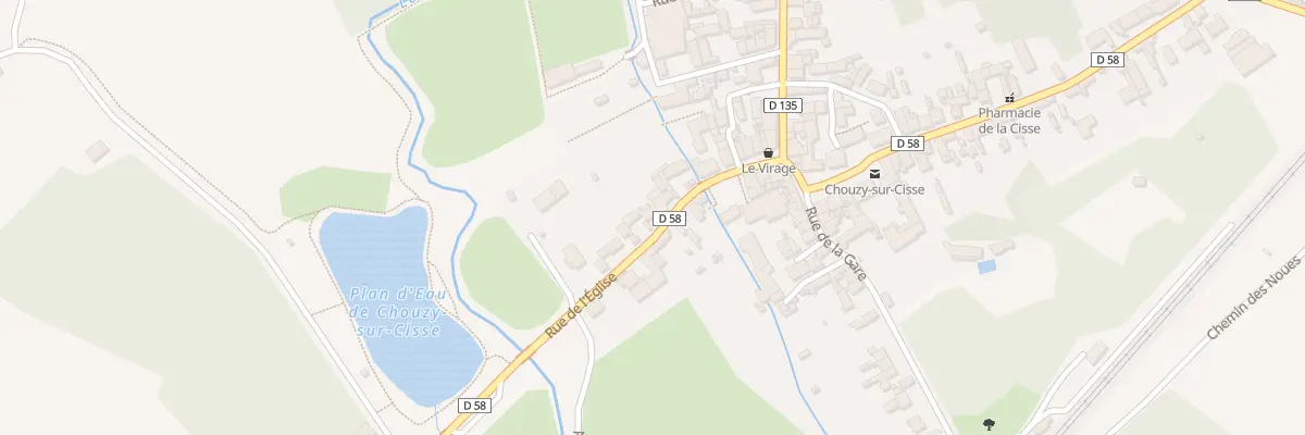 Plan du 26 Rue de l’Eglise à Valloire-sur-Cisse