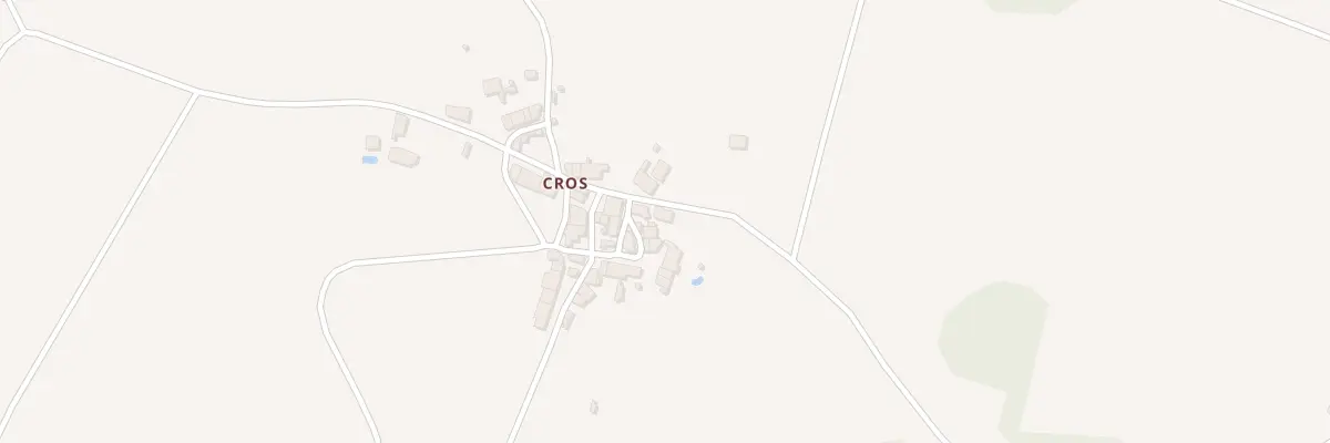 Plan du 25 Cros à Dompierre-les-Églises