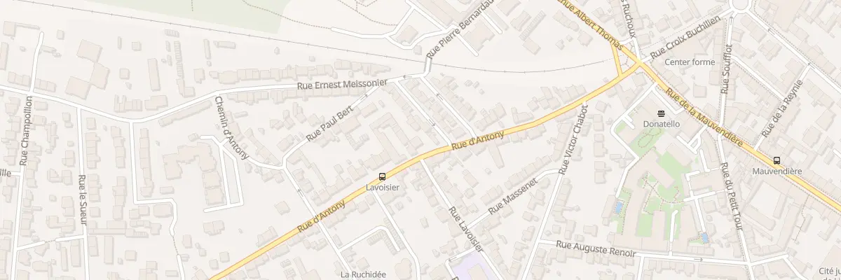 Plan du 34 Rue d’Antony à Limoges
