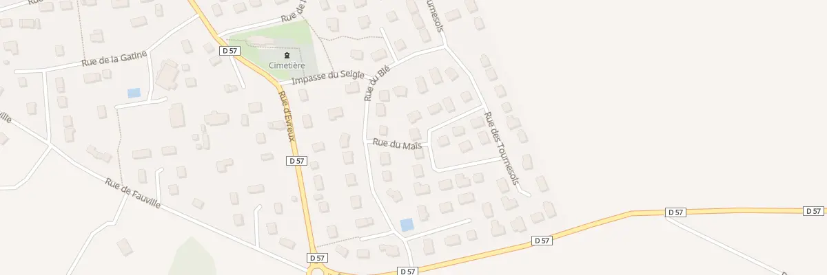 Plan du 7 Les Fonceaux de l’Eglise à Gauciel
