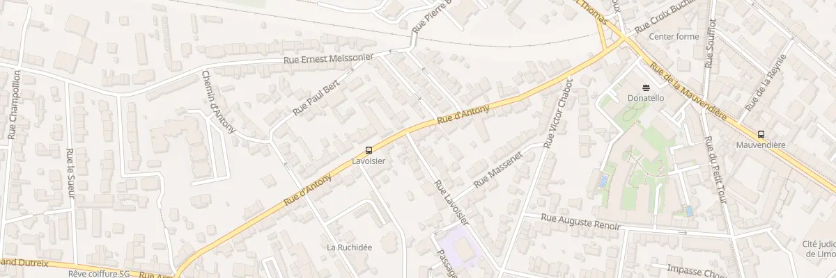 Plan du 37 Rue d’Antony à Limoges