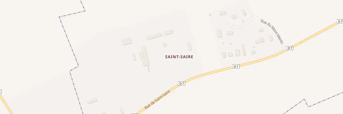 Plan du 324 Rue de Saint Saire à La Vieux-Rue