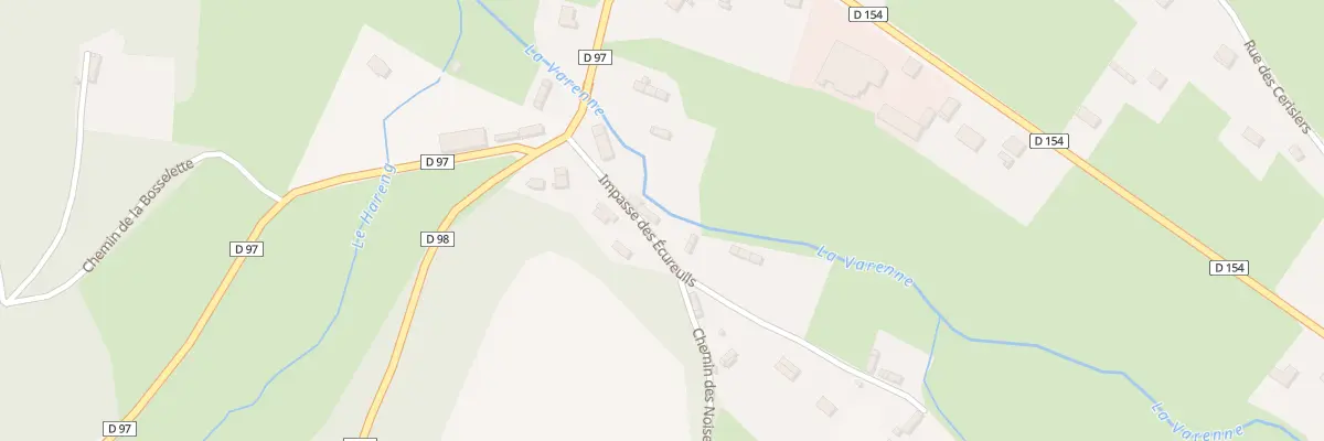 Plan du 5032 Le Bourg à Rosay