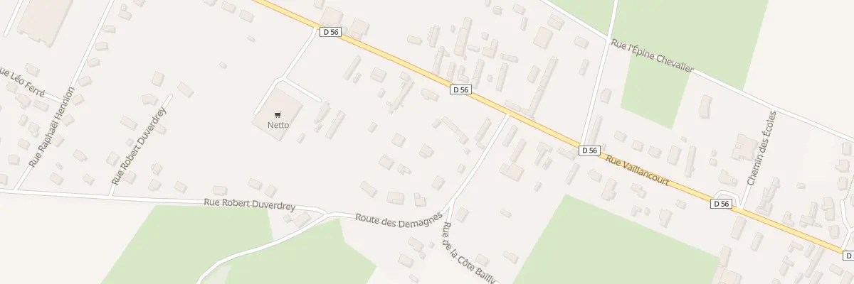 Plan du 382 Rue Vaillancourt à Saint-Nicolas-d’Aliermont