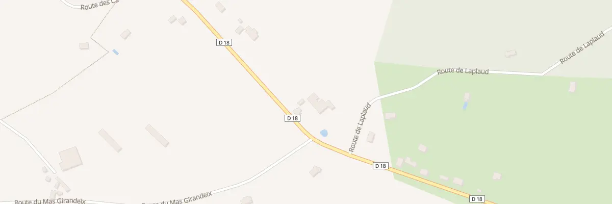 Plan du 5070 Lerissaude à Glandon