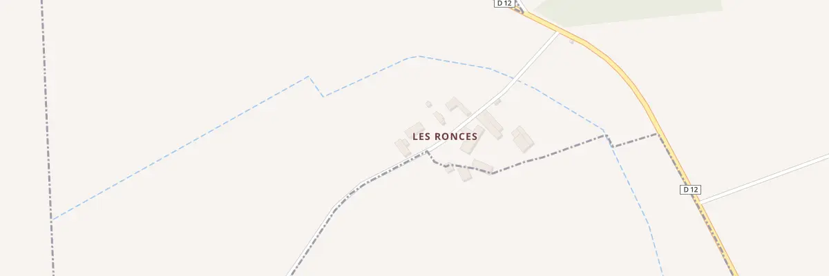 Plan du 67 Les Ronces à Vievy-le-Rayé