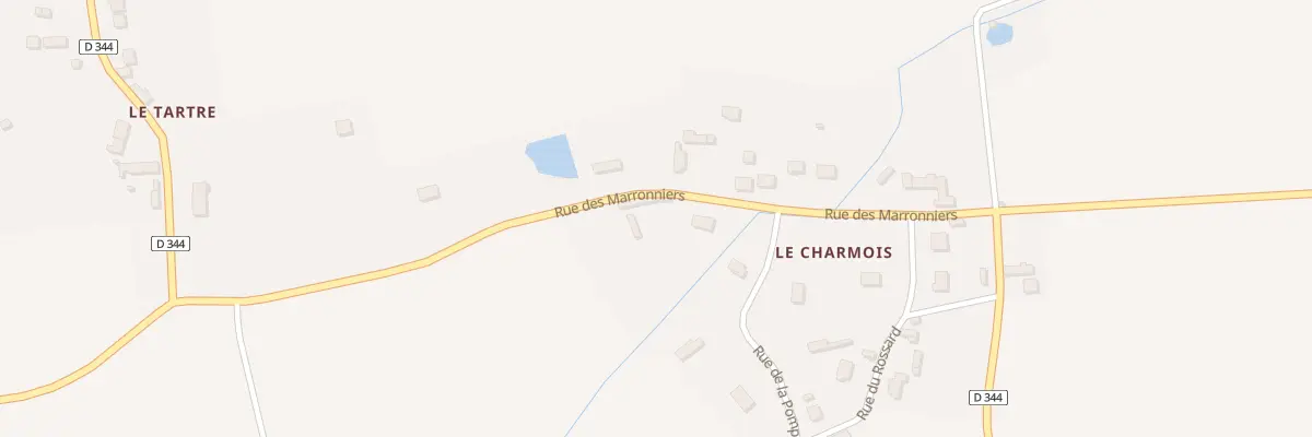Plan du 1 Rue des Marronniers à Saint-Germain-le-Gaillard
