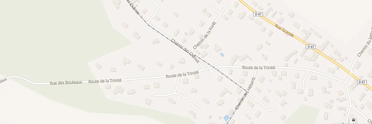 Plan du 1 Rue des Bouleaux à La Trinité