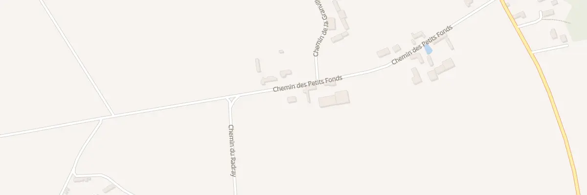 Plan du 2 Che des Petits Fonds à Châtaincourt
